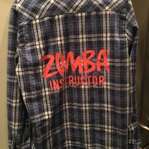 Zumba Instructor Flannel Small